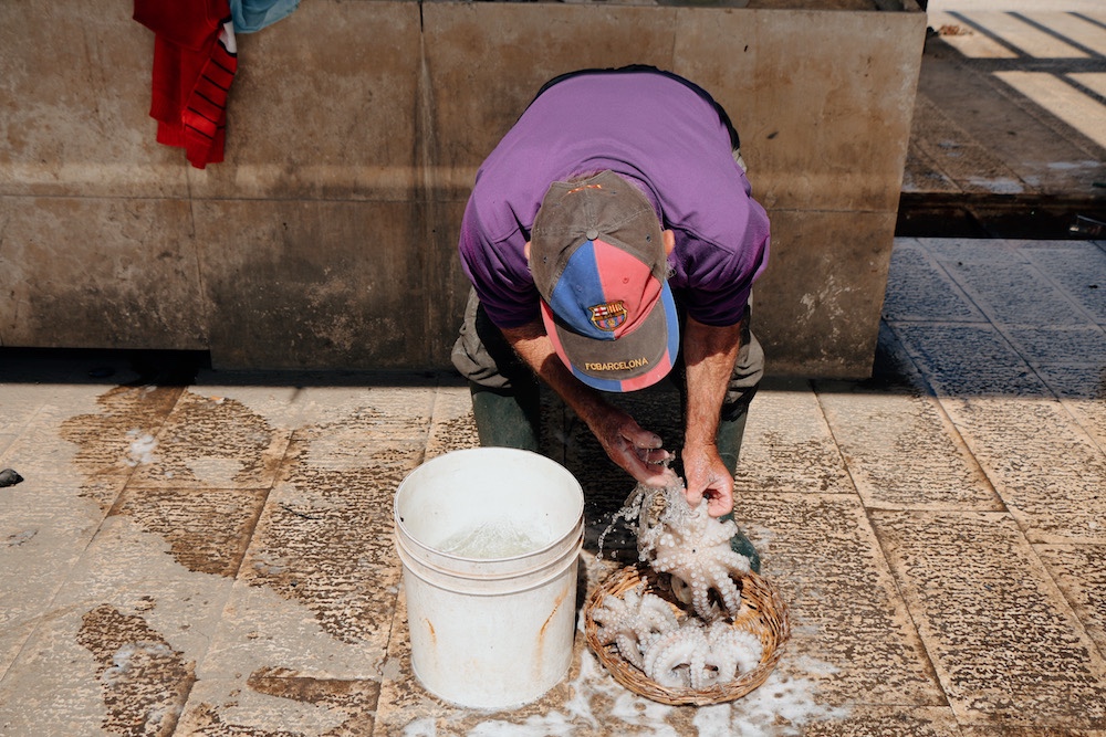 Everyday life and work at Bari’s harbour.