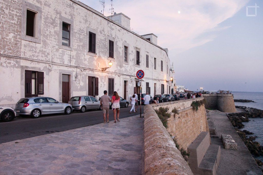 Gallipoli · Passeggiata sul mare