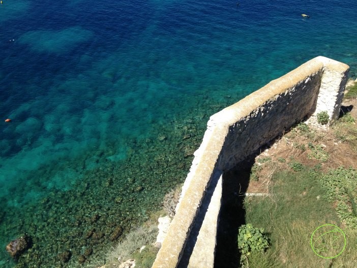 San Domino · Mare trasparente